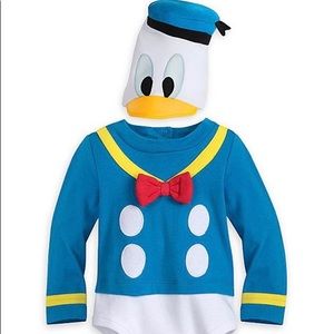 Donald Duck costume body suit for baby
